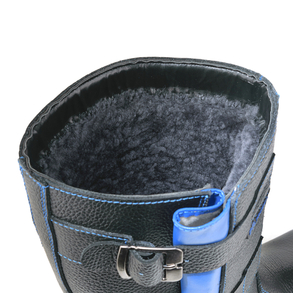 Сапоги PROSAFE кожа, нат. мех, ПУ/Нитрил, КП мод. 763РКВНМ