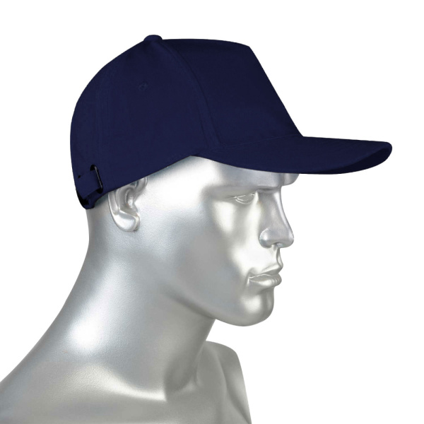 Бейсболки полувелюр (Т.синяя)