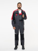 Полукомбинезон "Фаворит-Мега": серый с красн., черн.,СОП Тк. Rodos