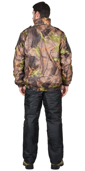 Куртка "ШТУРМ-ЛЮКС" утепленная КМФ "Лес" кор. (Распродажа) (ЧЗ)