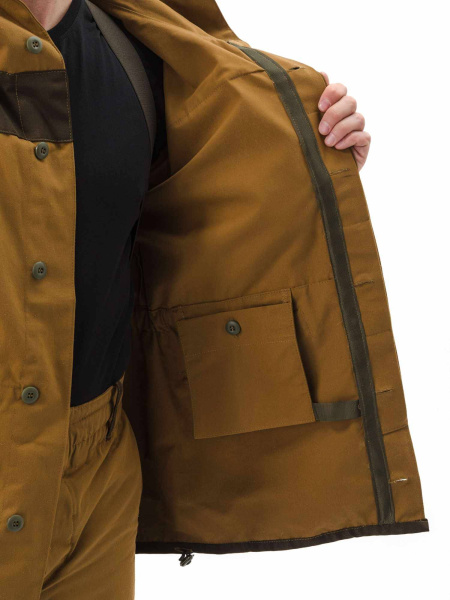 Костюм мужской "Горка 3" летний палатка 270 г/м2 хаки 100% хлопок