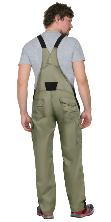 Полукомбинезон "ЦИТРИН" светло-оливковый с черным (ЧЗ)