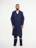 Халат рабочий мужской №204 тёмно-синий