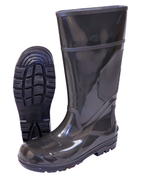 Сапоги ПВХ НМС КЩС с поликарбонатным, мужские, высота 40 см черные