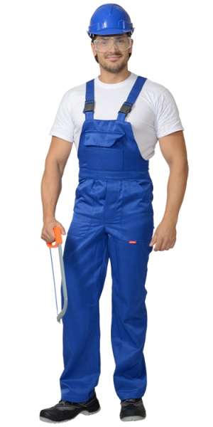 Полукомбинезон "ПРОФЕССИОНАЛ" васильковый (ЧЗ)