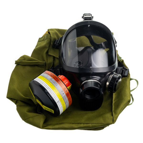 Противогаз промышленный Бриз-3301 (ППФ) А1В1Е1Р1 R D с маской ППМ