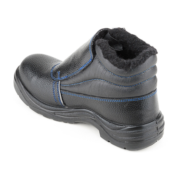 Ботинки кожаные сварщика мод. 24КМ утепленные ПУ-НИТРИЛ композитный подносок