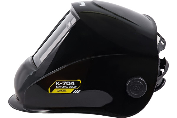 МАСКА СВАРЩИКА КЕДР "К-704 NATURAL COLOR EXPERT", ЧЕРНАЯ