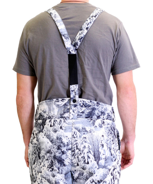 Костюм "Тайга" зимний: куртка, брюки. (тк.Алова) КМФ Белый лес