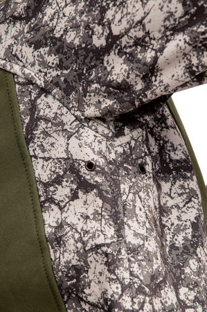 Куртка БЕЛУХА, Софтшелл+флис, женская, оливковая КУР 910