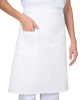 Фартук повара без грудки (бязь) белый (ЧЗ)