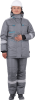 Костюм ГАЛАКТИКА зимний, серый-бирюза, женский (Куртка+брюки) Кос 487 (ЧЗ)
