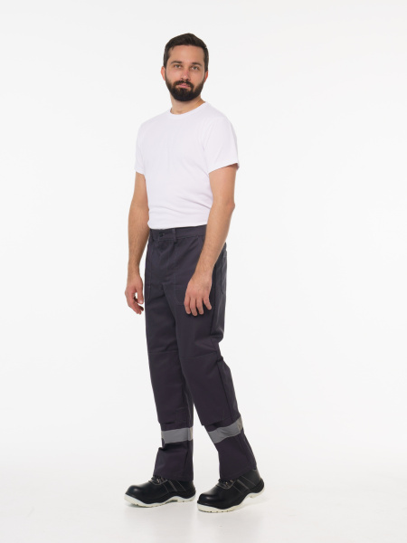 Брюки рабочие мужские №111 тёмно-серый СОП