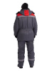 Костюм зимний "ВЬЮГА" куртка/полукомб. цвет: т.серый/красный URSUS (ЧЗ)