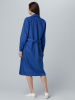Халат женский База (тк.ТиСи), васильковый