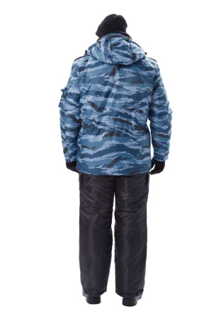 Куртка мужская "Охрана " зимняя кмф серый "вихрь" (ЧЗ) КУР606-К029 URSUS