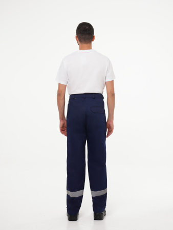 Брюки рабочие мужские №111 тёмно-синий СОП (ЧЗ)