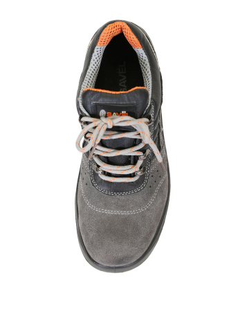 Полуботинки "Универсал", замша (серые), ПУ-ПУ