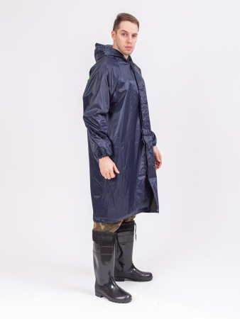 Плащ влагозащитный нейлон с ПВХ СОП (Синий)