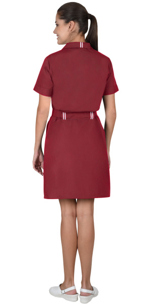 Халат "ВИКТОРИЯ" женский бордовый