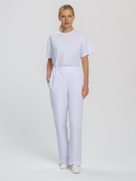 Костюм женский ХАССП-Премиум (ткань Салюс, 210), белый